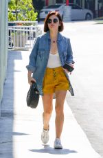 LUCY HALE Out and About in Los Angeles 07/24/2018