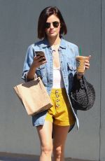 LUCY HALE Out and About in Los Angeles 07/24/2018