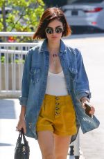 LUCY HALE Out and About in Los Angeles 07/24/2018