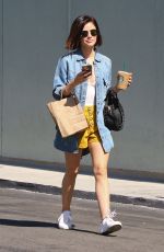 LUCY HALE Out and About in Los Angeles 07/24/2018