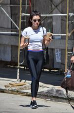 LUCY HALE Out for a Coffee in Studio City 07/21/2018