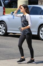 LUCY HALE Out for Coffee in Los Angeles 07/17/2018