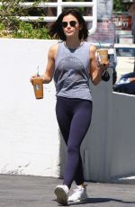 LUCY HALE Out for Iced Coffees in Studio City 07/20/2018