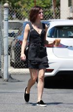 LUCY HALE Out for Lunch in Studio City 07/22/2018