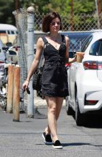 LUCY HALE Out for Lunch in Studio City 07/22/2018