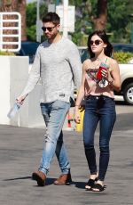 LUCY HALE Out in Los Angeles 07/02/2018