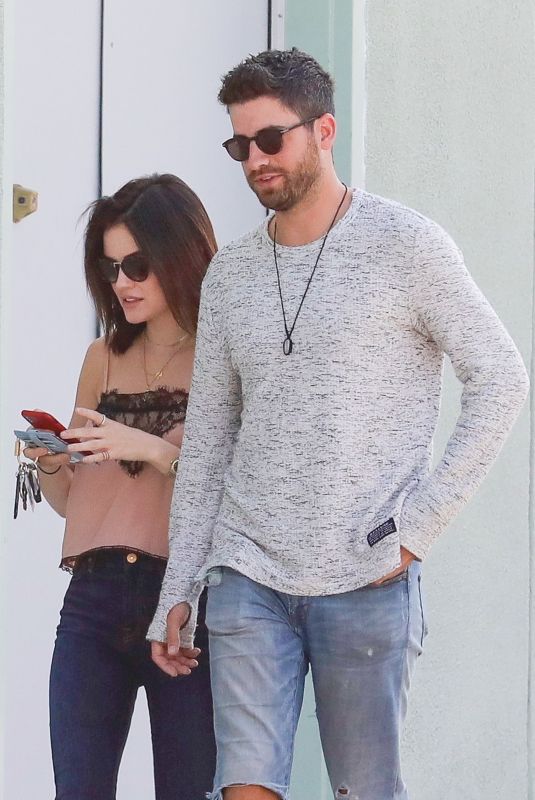 LUCY HALE Out in Los Angeles 07/02/2018