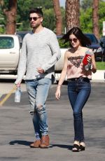 LUCY HALE Out in Los Angeles 07/02/2018