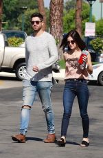 LUCY HALE Out in Los Angeles 07/02/2018