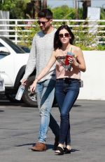 LUCY HALE Out in Los Angeles 07/02/2018