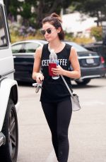 LUCY HALE Out in Los Angeles 07/10/2018