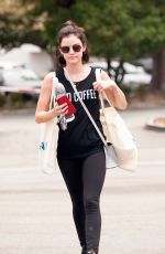 LUCY HALE Out in Los Angeles 07/10/2018