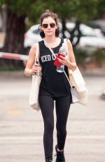 LUCY HALE Out in Los Angeles 07/10/2018