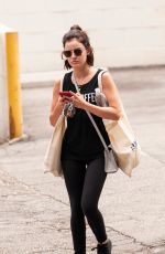 LUCY HALE Out in Los Angeles 07/10/2018