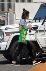 LUCY HALE Out in Los Angeles 07/16/2018
