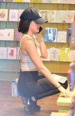 LUCY HALE Out Shopping in Los Angeles 07/11/2018