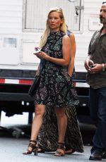 LUCY LIU on the Set of Elementary in New York 07/13/2018
