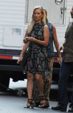 LUCY LIU on the Set of Elementary in New York 07/13/2018