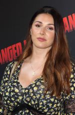 LUCY PINDER at Fanged Up Premiere in London 07/25/2018