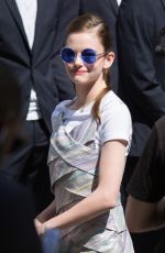 MACKENZIE FOY at Chanel Show at Haute Couture Fashion Week in Paris 07/03/2018