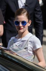MACKENZIE FOY at Chanel Show at Haute Couture Fashion Week in Paris 07/03/2018