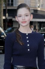 MACKENZIE FOY at Vogue Paris Foundation Gala in Paris 07/03/2018