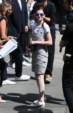 MACKENZIE FOY Leaves Chanel Fashion Show in Paris 07/03/2018