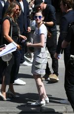 MACKENZIE FOY Leaves Chanel Fashion Show in Paris 07/03/2018