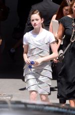 MACKENZIE FOY Leaves Chanel Fashion Show in Paris 07/03/2018