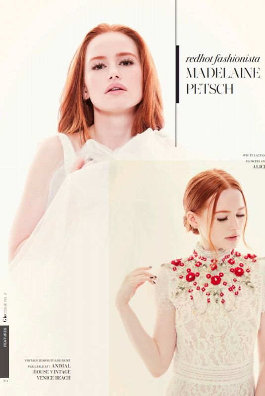 MADELAINE PETSCH for Gio Journal 2018