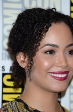 MADELEINE MANTOCK at Charmed Photocall at Comic-con in San Diego 07/19/2018