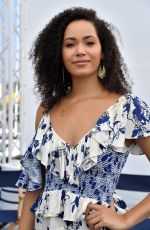 MADELEINE MANTOCK at Variety Studios at Comic-con 2018 in San Diego 07/20/2018