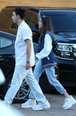 MADISON BEER and Zack Bia at Bootsy Bellows Fourth of July Party at Nobu in Los Angeles 07/04/2018