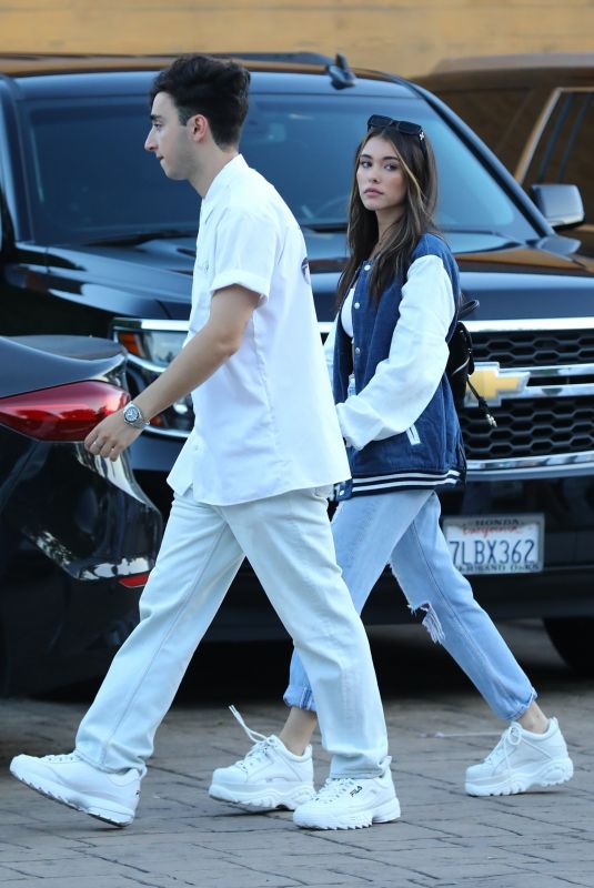 MADISON BEER and Zack Bia at Bootsy Bellows Fourth of July Party at Nobu in Los Angeles 07/04/2018