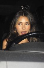 MADISON BEER and Zack Bia Leaves Delilah in West Hollywood 07/11/2018