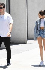 MADISON BEER and Zack Bia Out for Lunch in Beverly Hills 07/19/2018