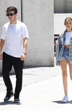 MADISON BEER and Zack Bia Out for Lunch in Beverly Hills 07/19/2018