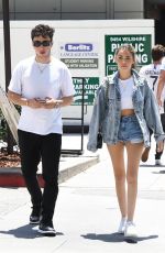 MADISON BEER and Zack Bia Out for Lunch in Beverly Hills 07/19/2018