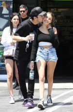 MADISON BEER and Zack Bia Out in Los Angeles 06/30/2018