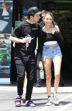 MADISON BEER and Zack Bia Out in Los Angeles 06/30/2018