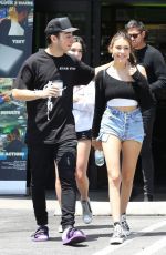 MADISON BEER and Zack Bia Out in Los Angeles 06/30/2018