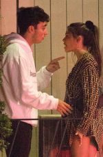 MADISON BEER and Zack Bia Throes of a Heated Argument Out in Los Angeles 07/09/2018