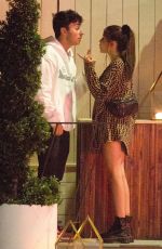 MADISON BEER and Zack Bia Throes of a Heated Argument Out in Los Angeles 07/09/2018