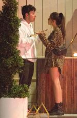 MADISON BEER and Zack Bia Throes of a Heated Argument Out in Los Angeles 07/09/2018