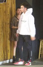 MADISON BEER and Zack Bia Throes of a Heated Argument Out in Los Angeles 07/09/2018