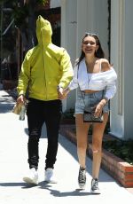 MADISON BEER Leaves Alfred Coffee in Los Angeles 07/03/2018