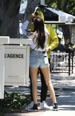 MADISON BEER Leaves Alfred Coffee in Los Angeles 07/03/2018