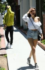 MADISON BEER Leaves Alfred Coffee in Los Angeles 07/03/2018