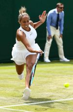 MADISON KEYS at Wimbledon Tennis Championships in London 07/04/2018