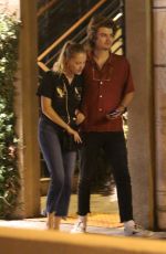 MAIKA MONROE and Joe Keery Out in Los Angeles 07/19/2018
